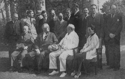 East Meets West in Pacific Victory Conclave, 1943-44 by Unbekannt
