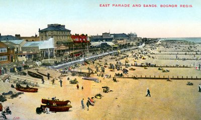 East Parade and Sands, Bognor Regis, West Sussex by Unbekannt
