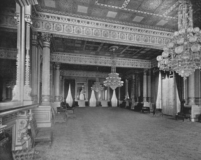 East Room of the White House, Washington DC, USA, c. 1900 by Unbekannt