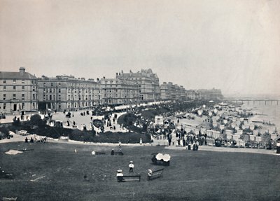 Eastbourne - General View from the Wish Tower, 1895 by Unbekannt
