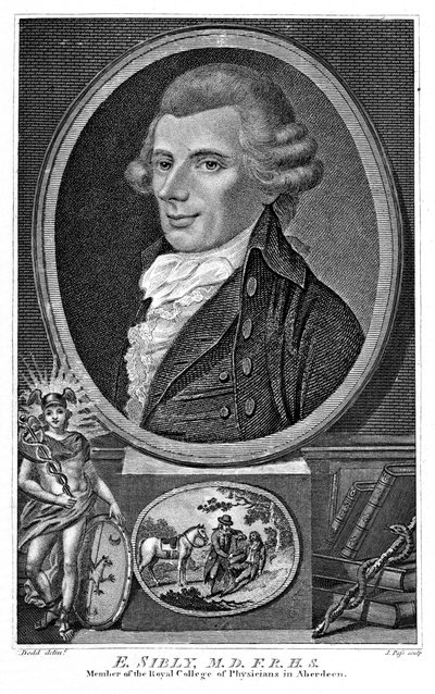 Ebenezer Sibly, British Astrologer and Physician, Late 18th Century by Unbekannt
