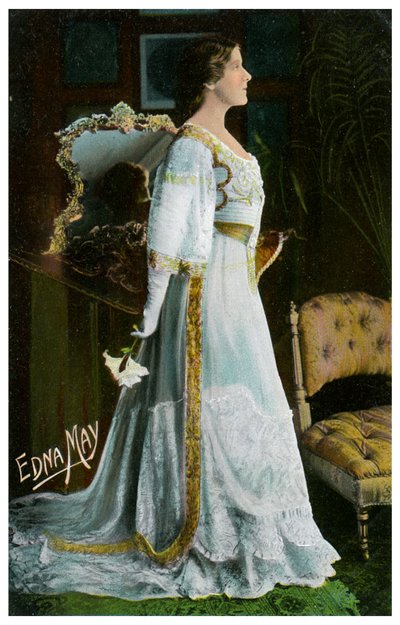 Edna May, American actress and singer, c1900-1919 by Unbekannt