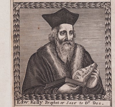 Edward Kelley from The Order of the Inspirati, 1659 by Unbekannt