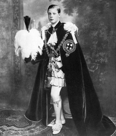 Edward, Prince of Wales as a Knight of the Garter, early 20th century by Unbekannt