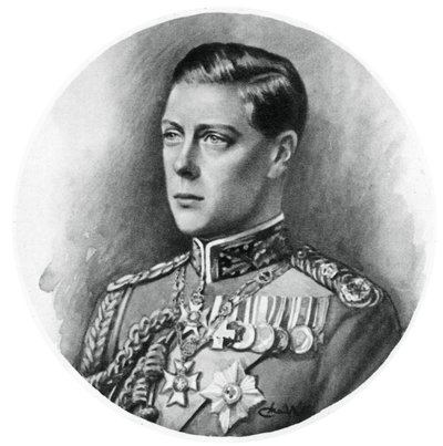 Edward VIII at the Time of His Abdication, 11 December 1936 by Unbekannt