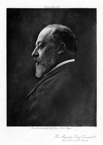 Edward VII, King of the United Kingdom of Great Britain and Ireland by Unbekannt