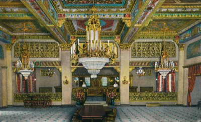 Elaborate Interior of Casino and Famous Gold Bar, Hotel Agua Caliente, c1939 by Unbekannt