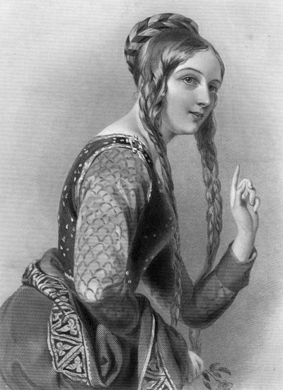 Eleanor of Aquitaine, Queen of Henry II of England by Unbekannt