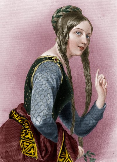 Eleanor of Aquitaine, Queen of Henry II of England by Unbekannt