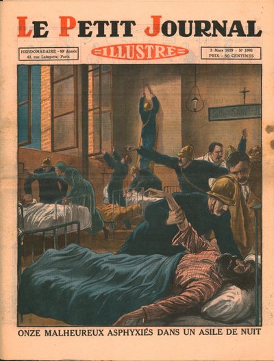 Eleven Unfortunates Asphyxiated in a Night Shelter, 1929 by Unbekannt