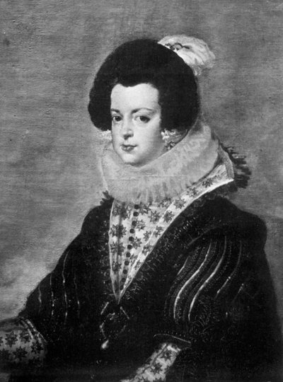 Elisabeth of Bourbon, Wife of King Philip IV of Spain, c1630 by Unbekannt