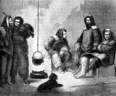 Elisha Kent Kane and His Companions in Greenland by Unbekannt
