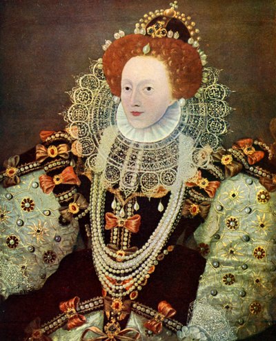Elizabeth I, Queen of England and Ireland, c1588 by Unbekannt