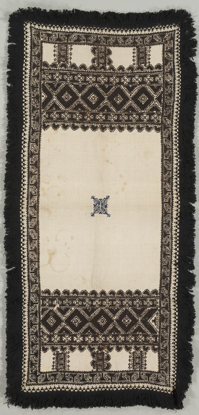 Embroidered Mat or a Paños de Ofrenda, 19th century by Unbekannt