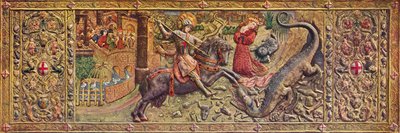 Embroidered Front Altarpiece of Saint George, from the Palau de la Generalitat by Unbekannt