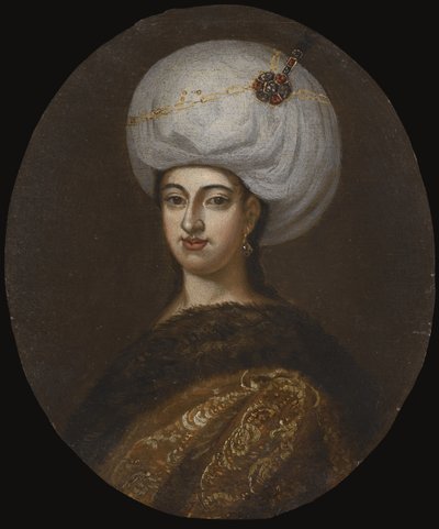 Emetullah Rabia Gül Nus Sultan 1642-1715, favorite consort of Sultan Mehmed IV by Unbekannt