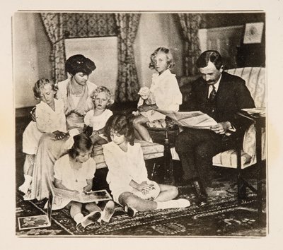 Emperor Charles I and His Family in Exile, 1920s by Unbekannt