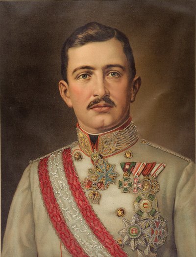Emperor Charles I of Austria 1887-1922, King of Hungary, c. 1917 by Unbekannt