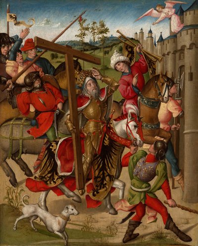 Emperor Heraclius Denied Entry into Jerusalem by Unbekannt