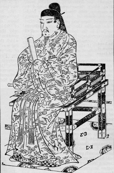 Emperor Kanmu, who established the Japanese Law of Succession, 1907 by Unbekannt