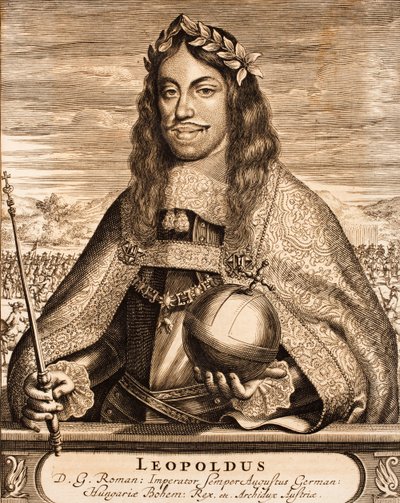 Emperor Leopold I 1640-1705 by Unbekannt