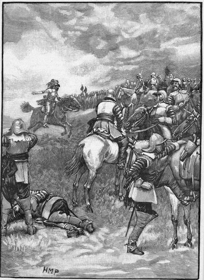 English Civil Wars: Battle of Naseby, Northamptonshire, 14 June 1645 by Unbekannt