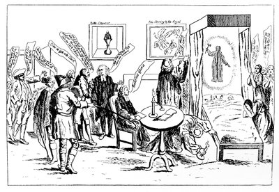 English Credulity, or The Invisible Ghost by Unbekannt