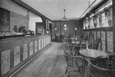English bar in the basement, Hotel Royal Bermudiana, Hamilton, Bermuda, 1924 by Unbekannt