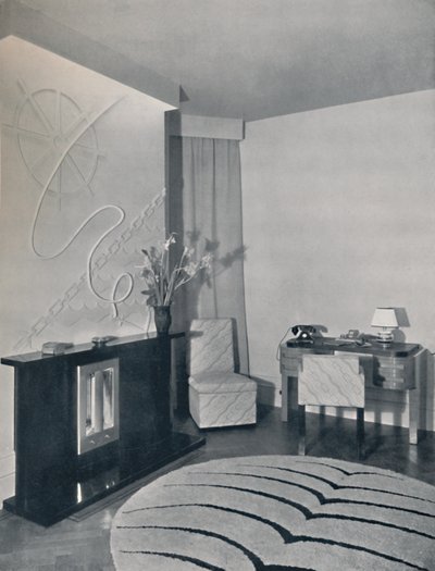 Entrance Hall Designed by Duncan Miller, London, England by Unbekannt