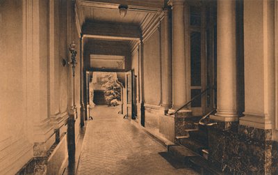 Entrance to the Cuban Embassy in Brussels, Belgium, 1927 by Unbekannt
