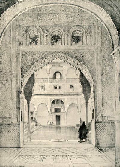 Entrance to the Hall of the Barque..., 19th century, 1907 by Unbekannt