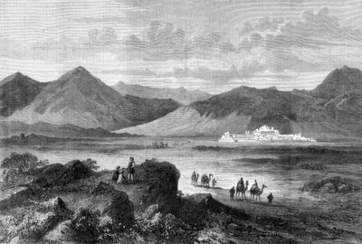 Entrance to the Khyber Pass and Fort of Jamrood, Afghanistan, 1878 by Unbekannt