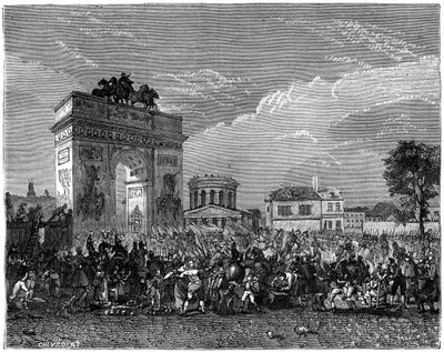 Entry of the National Guard into Paris, After the Prussian Campaign, 1807, 1882-1884 by Unbekannt