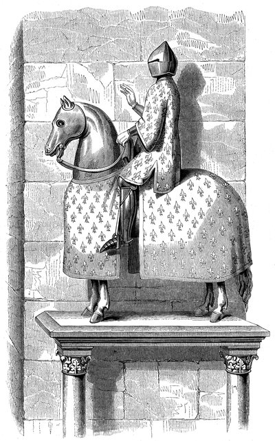 Equestrian statue of King Philip le Bel by Unbekannt