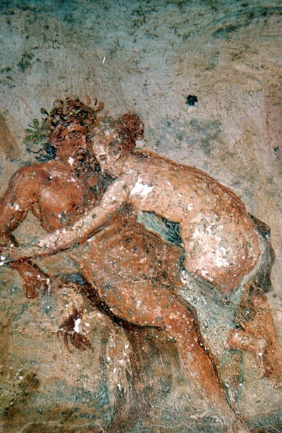 Erotic Mural, Pompeii, Italy by Unbekannt