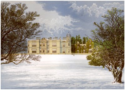 Eshton Hall, Yorkshire, home of Baronet Wilson, c1880 by Unbekannt