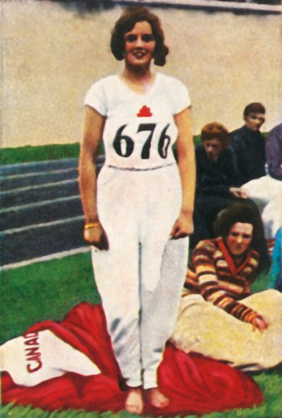 Ethel Catherwood of Canada, world champion high jumper by Unbekannt