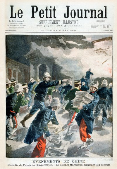 Events in China, incident at the Imperial Palace, 1901 by Unbekannt