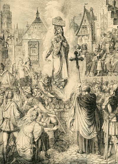 Execution of Joan of Arc, 30 May 1431 by Unbekannt