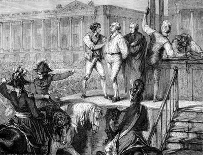Execution of Louis XVI of France, Paris, 21st January 1793 by Unbekannt