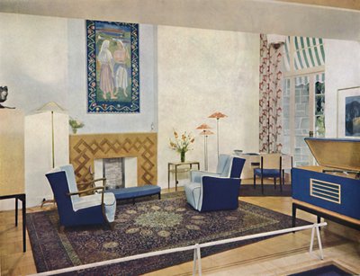 Exhibition living-room designed by Esmé Gordon, A.R.I.B.A., A.R.I.A.S. by Unbekannt