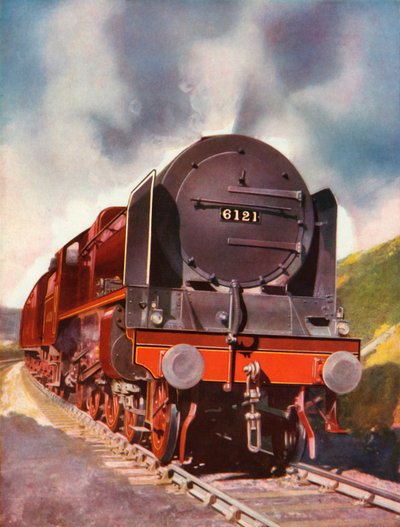 Express Passenger Locomotive of the Royal Scot 4-6-0 class by Unbekannt