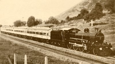 Express Train, Bombay, Baroda and Central India Railway, 1930 by Unbekannt