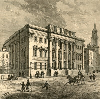 Exterior of Goldsmiths Hall by Unbekannt