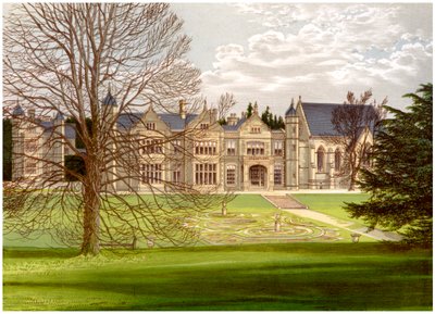Exton House, Rutland, Home of the Earl of Gainsborough by Unbekannt