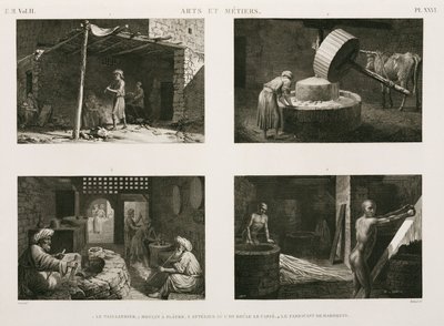 Fabrication, Other Various cottage industries, Egypt, c.1798 by Unbekannt