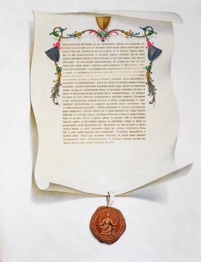Facsimile Edition of the Magna Carta by Unbekannt