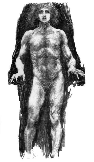 Facsimile from the Sketch Book of Hubert Herkomer by Unbekannt