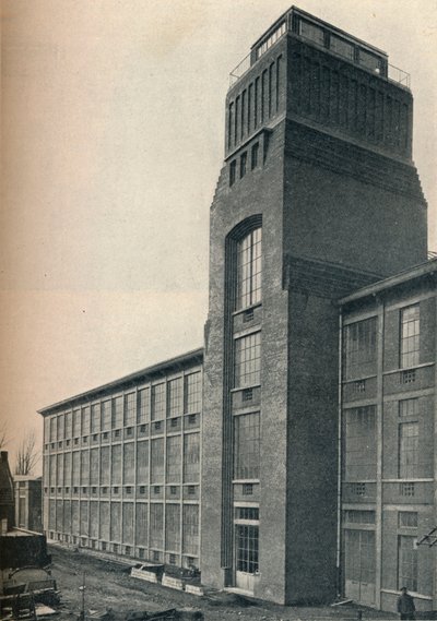 Factory of the Etablissements Nicolle, Wambrechies Nord, architect, Andre Granet by Unbekannt