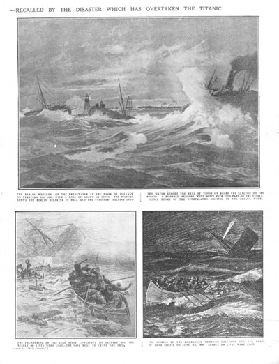 Famous Wrecks of Bygone Days: Some Historic Disasters at Sea, April 20, 1912 by Unbekannt